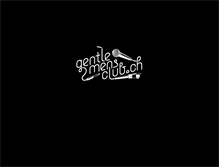 Tablet Screenshot of gentlemensclub.ch